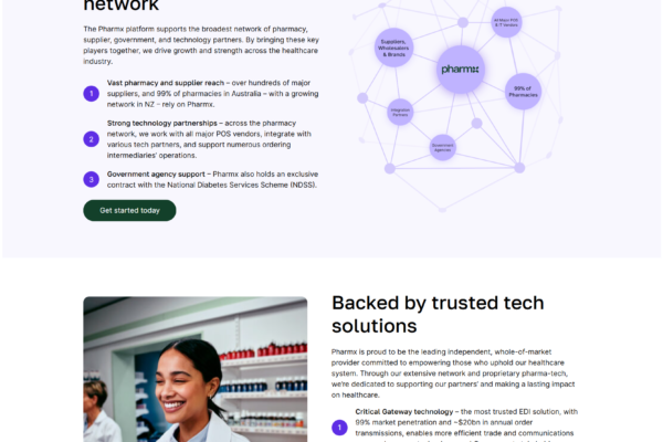 PharmX: About Us Page