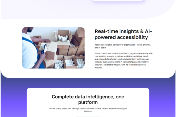 PharmX: Analytics Page