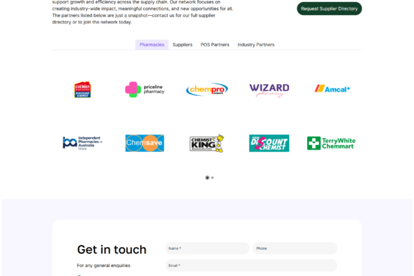 PharmX: Partners Page